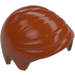 LEGO Dark Orange Smooth Hair Combed Sideways (86400 / 99930)