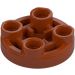 LEGO Dunkelorange Fliese 2 x 2 Rund Invers (3567)