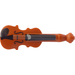LEGO Dark Orange Violin with Black (69947 / 73374)