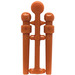 LEGO Dunkles Orange Wands auf Sprue (36752)