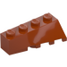 LEGO Dark Orange Wedge 2 x 4 Sloped Left (43721)