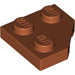 LEGO Dark Orange Wedge Plate 2 x 2 Cut Corner (26601)