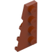 LEGO Mørk orange Kile Plade 2 x 4 Vinge Venstre (41770)