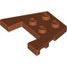LEGO Dunkelorange Keil Platte 3 x 4 mit Bolzenkerben (28842 / 48183)