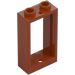 LEGO Dark Orange Window Frame 1 x 2 x 3 without Sill (3662 / 60593)