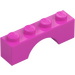 LEGO Dark Pink Arch 1 x 4 (3659)