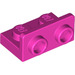 LEGO Donker roze Haakje 1 x 2 met 1 x 2 Omhoog (99780)