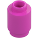 LEGO Dark Pink Brick 1 x 1 Round with Open Stud (3062)