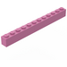 LEGO Dark Pink Brick 1 x 12 (6112)