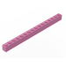 LEGO Rose Foncé Brique 1 x 16 (2465)