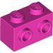 LEGO Dunkelpink Backstein 1 x 2 mit Bolzen auf Eins Seite (11211)