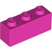 LEGO Dark Pink Brick 1 x 3 (3622 / 45505)