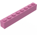LEGO Dunkelpink Backstein 1 x 8 (3008)