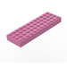 LEGO Donkerroze Steen 4 x 12 (4202 / 60033)