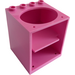 LEGO Dark Pink Cabinet 4 x 4 x 4 with Sink Hole (6197)