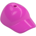 LEGO Dark Pink Cap with Short Curved Bill with Hole on Top (11303)