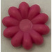 LEGO Dark Pink Clikit Daisy 2 x 2 with 10 Petals (45455 / 46281)