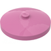 LEGO Dark Pink Dish 4 x 4 (Solid Stud) (3960 / 30065)