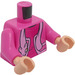 LEGO Mörkrosa Dolores Umbridge Minifigur Kropp (973 / 76382)