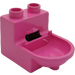 LEGO Rose foncé Duplo Toilet (4911)