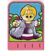LEGO Rose foncé Explore Story Builder Pink Palace Card avec lady Modèle (42176 / 44000)