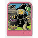 LEGO Rose foncé Explore Story Builder Pink Palace Card avec witch Modèle (42182 / 44006)