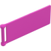 LEGO Dark Pink Flag 7 x 3 with Bar Handle (30292 / 72154)