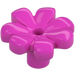 LEGO Dark Pink Flower with Squared Petals (without Reinforcement) (4367 / 32606)