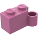 LEGO Dark Pink Hinge Brick 1 x 4 Swivel Base (3831)