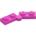 LEGO Dark Pink Hinge Plate 1 x 4 Swivel Assembly (1927 / 19954)