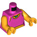 LEGO Dark Pink Janice Minifig Torso (973 / 76382)