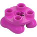 LEGO Dunkles Pink Beine 2 x 2 mit 2 Feet (66858)