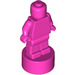 LEGO Dunkelpink Minifig Statuette (53017 / 90398)