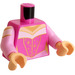 LEGO Dark Pink Minifig Torso Aurora (973 / 76382)