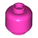 LEGO Dark Pink Minifigure Head (Recessed Solid Stud) (3274 / 3626)