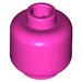 LEGO Dark Pink Minifigure Head (Safety Stud) (3626 / 88475)