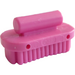 LEGO Tummanvaaleanpunainen Soikea Brush (92355)