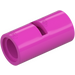 LEGO Dark Pink Pin Joiner Round with Slot (29219 / 62462)