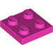 LEGO Donker roze Plaat 2 x 2 (3022 / 94148)
