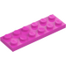 LEGO Dark Pink Plate 2 x 6 (3795)