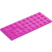 LEGO Dark Pink Plate 4 x 10 (3030)