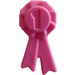 LEGO Rosa oscuro Rosette Ribbon No. 1 (92355)