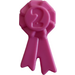 LEGO Dark Pink Rosette Ribbon No. 2 (92355)