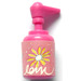 LEGO Dark Pink Scala Bathroom Accessories Hand Soap Dispenser with Flowers and &#039;love&#039; Sticker (6933)