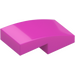 LEGO Dark Pink Slope 1 x 2 Curved (3593 / 11477)