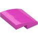 LEGO Dark Pink Slope 2 x 2 Curved (15068)