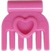 LEGO Dunkelpink Klein Comb mit Herz