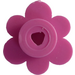 LEGO Dark Pink Small Flower (3742)