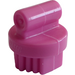 LEGO Dark Pink Small Round Grooming Brush (92355)
