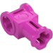 LEGO Dark Pink Technic Through Axle Connector with Bushing (32039 / 42135)